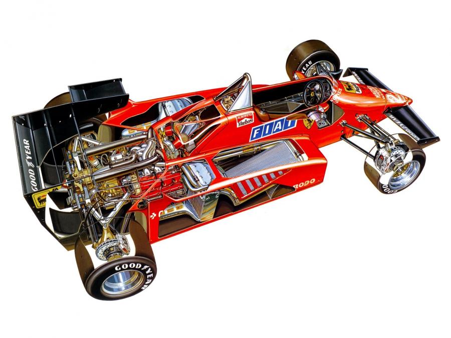  Ferrari 126C4 1984 года  (фото 3 из 9)